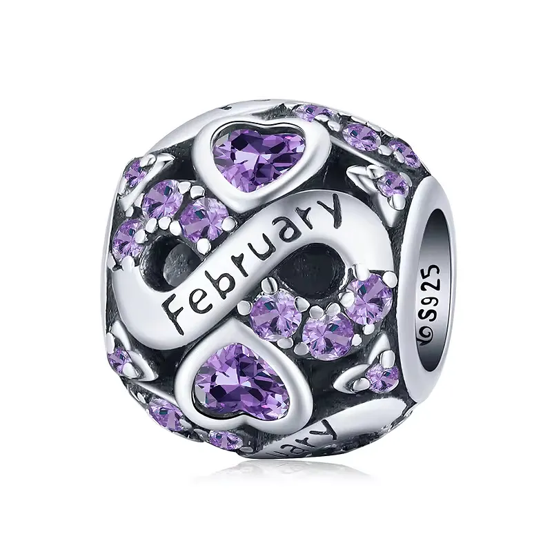 Elegance Infinite Love Birthstone - February