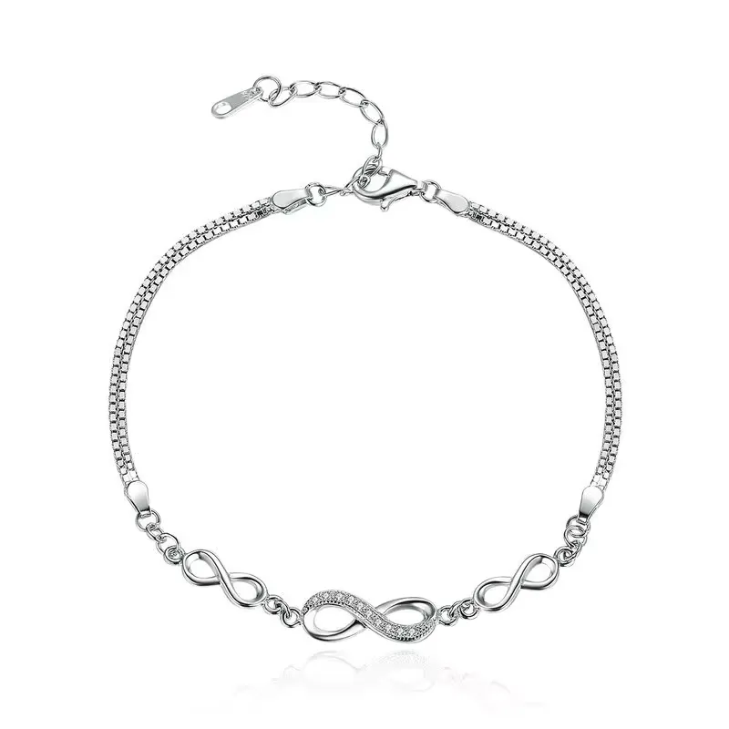 Elegance Endless Love Infinity Bracelet