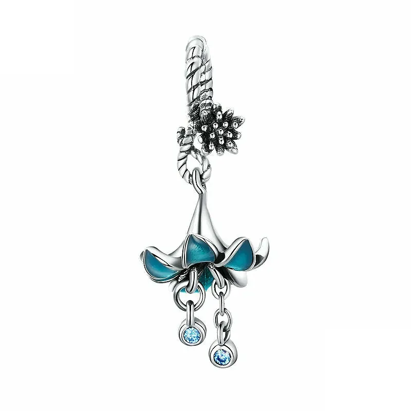 Elegance Flower-Shaped Charm