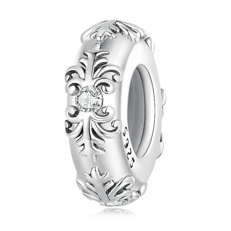 Elegance Embossed Patterned Charm Stopper