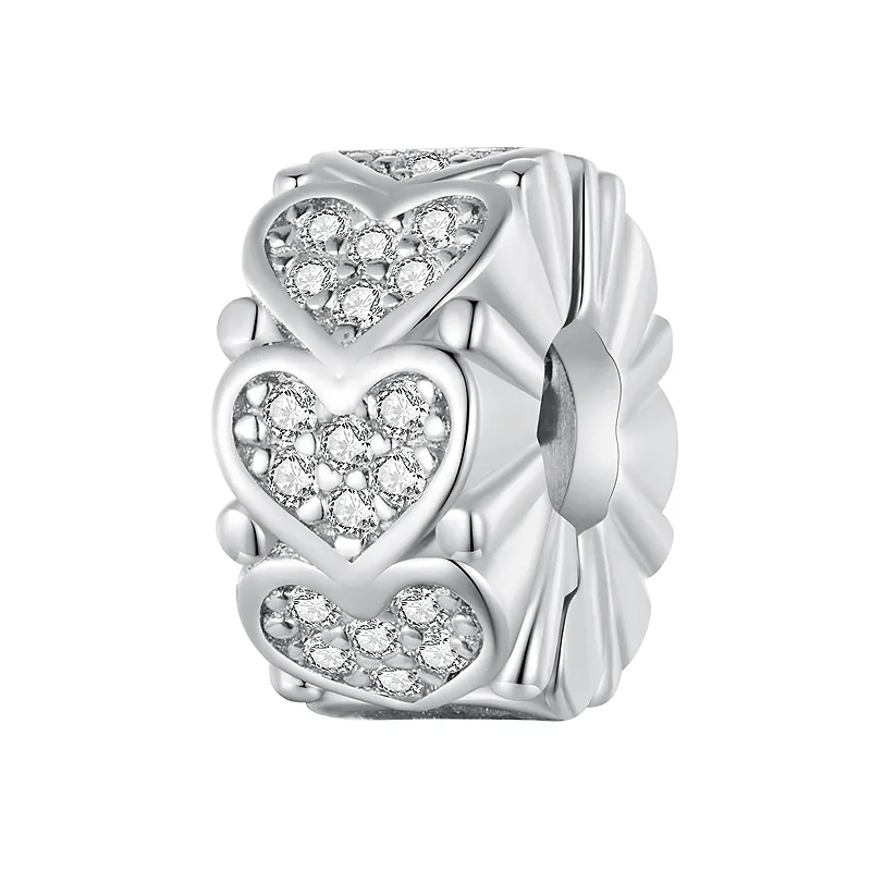 Elegance Love Hearts Charm Stopper