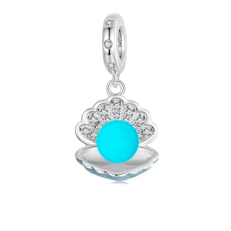 Elegance Seashell Glow-In-Dark Charm